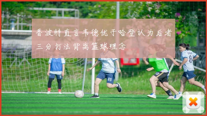 香波特直言韦德优于哈登认为后者三分打法背离篮球理念